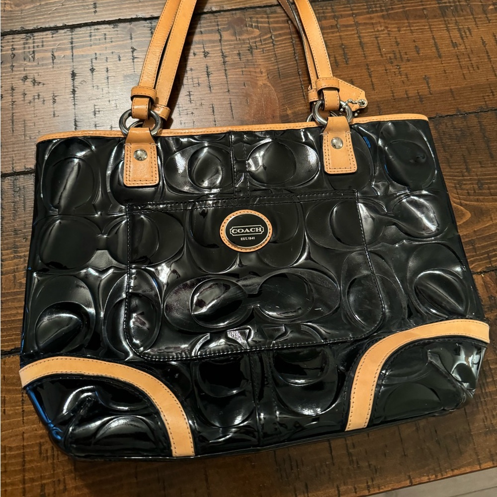 Leather Coach Purse